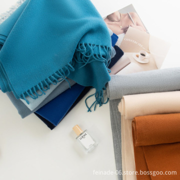 High-End Windproof Cashmere Scarf for Ladies