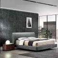 Kingsize -Betten Stoffbett modernes weiches Bett