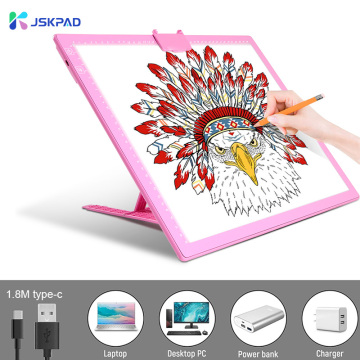 JSK Novo bloco de desenho LED USB Dimmable