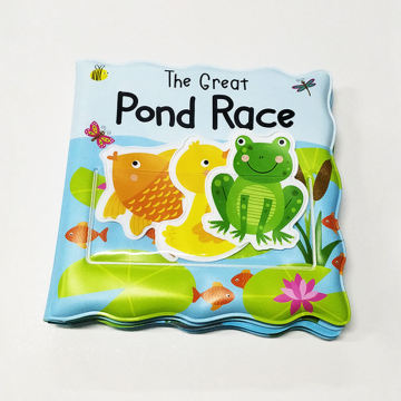 Custom Eco-Friendly EVA Baby Bath Book - Waterproof, BPA Free and Safe for Infants