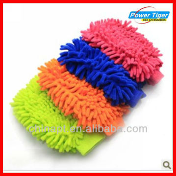 Double side Chenille car wash glove