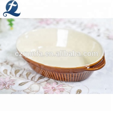 Wholesale Ceramic Bakeware Loaf Baking Pan Tray