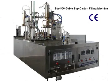 Body lotion small manual carton filling machine