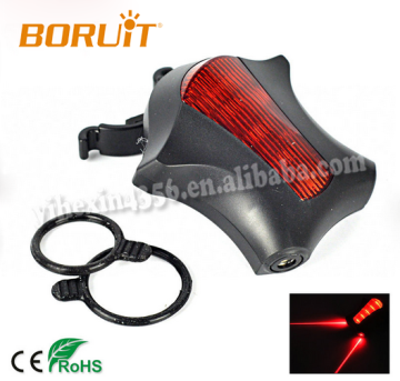 7 Modes With 2 Modes Laser LED Bicycle Tail Light with Laser Light