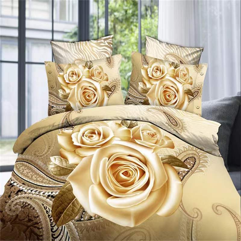 new design 3d printed bedding set