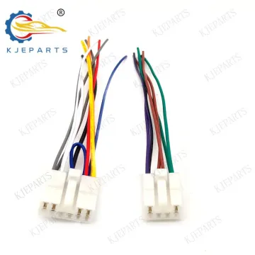 Custom Automotive Audio Power Cable Adapter Wiring Harness for Toyotas (6 Pin/10 Pin)