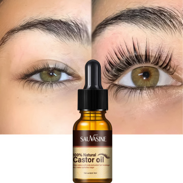 Natural Castor Oil Eyelash Growth Serum for Private Label Wholesale
