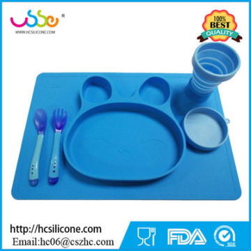 silicone baby placemat with suction