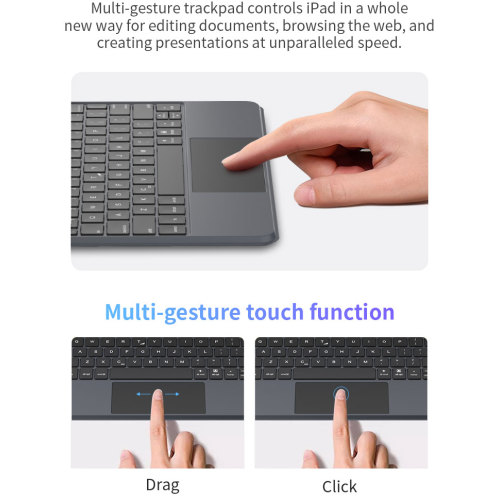 Smart Magnetic Wireless Keyboard Case