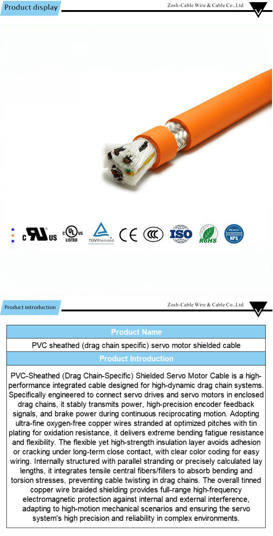 Servo Drive, Code Cable-xiangqing1-ZS048A