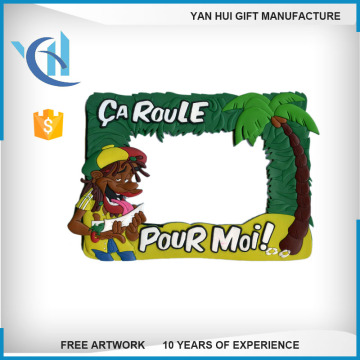 promotion 3d soft pvc sesame street photo frame
