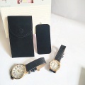 Custom Logo PU Leder Travel Watch Storage Beutel