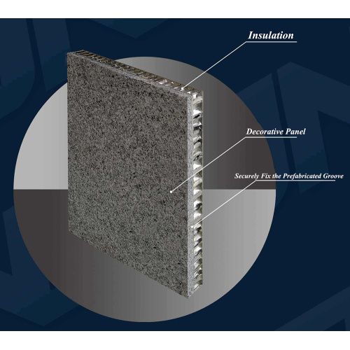 옥외 점포 사용 알루미늄 벌집 패널