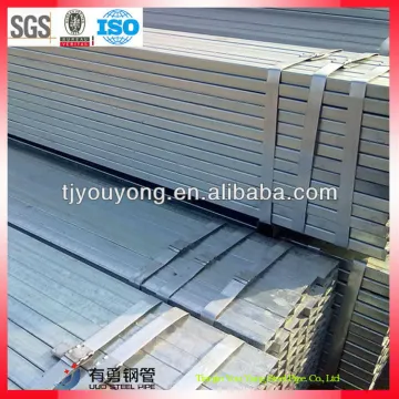 2.5 inch galvanized square steel pipe, astm A500 square hollow section pipe