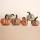 Thanksgiving 6 pcs Hand-Painted Pumpkins Fall House Decor