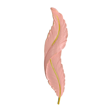 High Quality 60-90cm Modern Feather Design Indoor LED Wall Lamps for Home & Hotel Villas