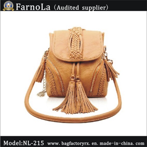 PU Tassel Fahsion Bag for Girl (NL-215)