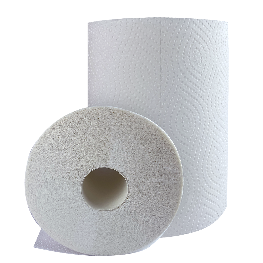 Twolayer Paper Towel Roll For Kitchen, High Quality Twolayer Paper