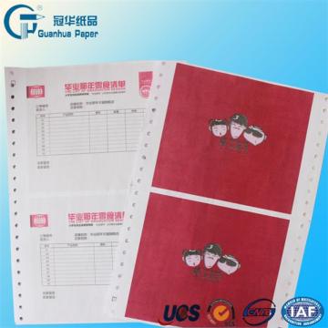ISO Computer Paper with Custom Printing Made of Copy Paper