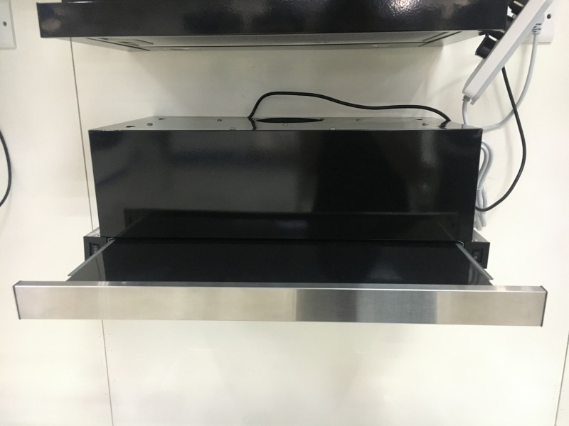 Factory price  60cm China Supplier Matt Black Under-Cabinet Range Hood Cooker Hood Gesture Control Exhaust Chimney