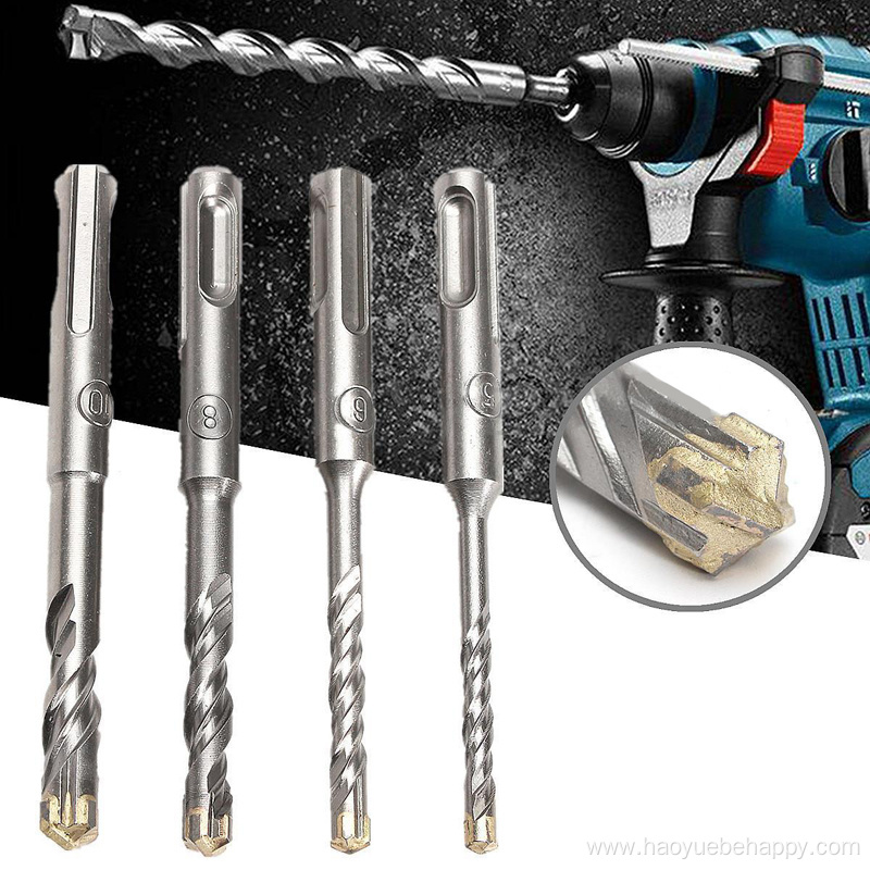 7pcs Hammer Drill Bits in Metal Case