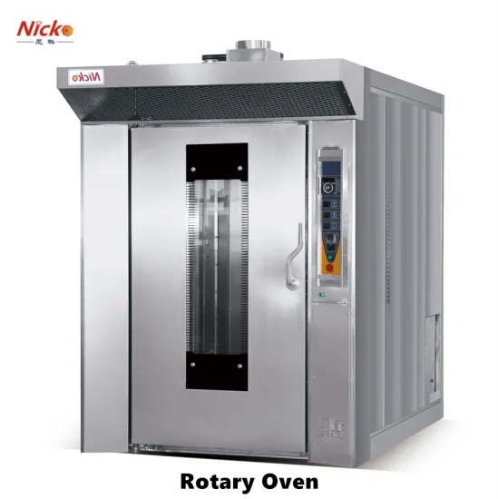 Bread Bakery Equipment Stainless Steel Rotary Rack Diesel Convection Oven