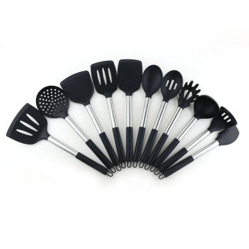 11pcs nonstick silicone kitchen utensils cooking set