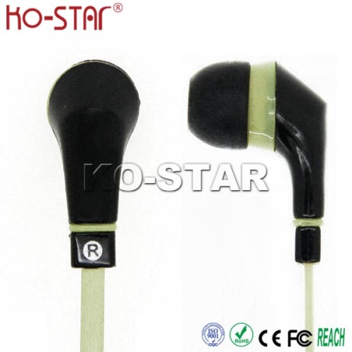 Smartphone In-ear headphone with remote control for Android