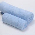 Microfiber absorbent coral fleece dry hair bath towel