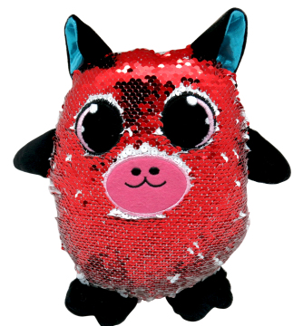 CARTOON SEQUIN PILLOW -0