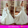 Il corsetto sexy del taglio adatta il modello Custom Plus Size Saudi Arabian Wedding Dress