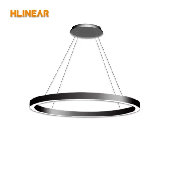 Modern Gold Circle LED Pendant Light for Decorative Ceiling Hangings