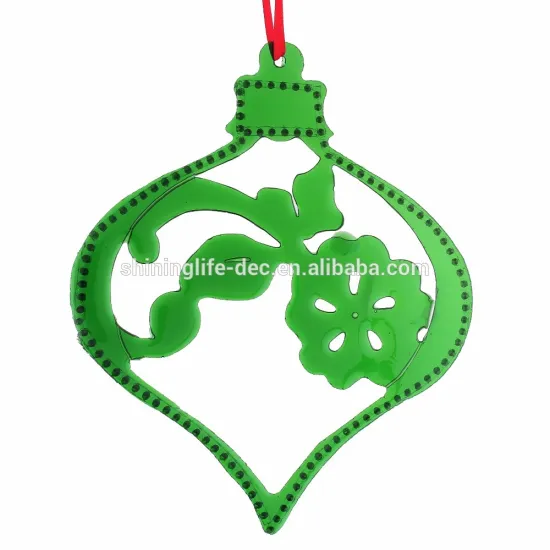 Resin Christmas bell ornament for wholesale