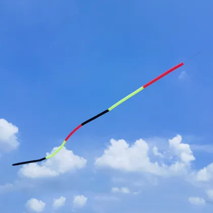Colorful Chemical Fiber Kite Tail Ribbon - Easy to Fly Foldable Kite for Outdoor Activities and Gifts