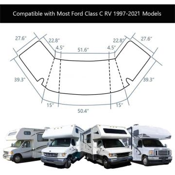 RV Windshield Cover Compatible with Class C Light