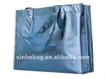 Metallic lamination nonwoven bag