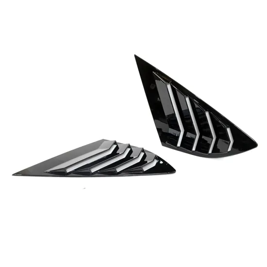 Rear Side Window Shield Cover Tuyere for Ford Fusion 2013-2018