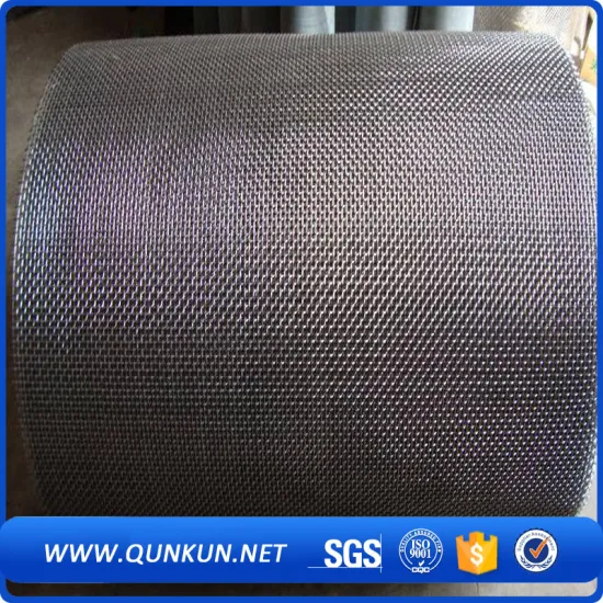 Material Square Hole Crimped Wire Mesh