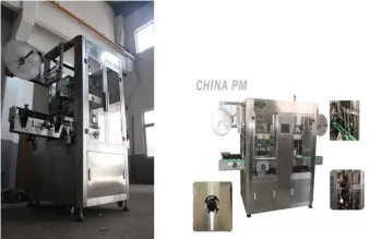 Automatic bottle labeling machine