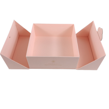 Benutzerdefinierte Luxus -Pink -Geschenkbox mit Magnetverschluss für Kerzen oder Lipgloss - Fabrik Großhandel