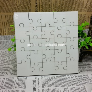 2015 blank square shape Jigsaw for kids children sliding puzzles