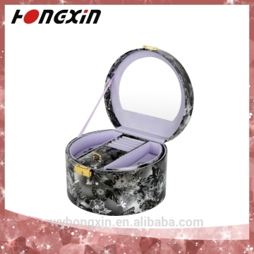 custom luxury round kit wholesales magnetic storage small metal locks gift box