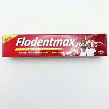 Personalice la pasta de dientes de fluoruro de sabor a menta fresco