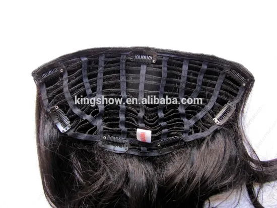 new style top quality clip in hair extension
