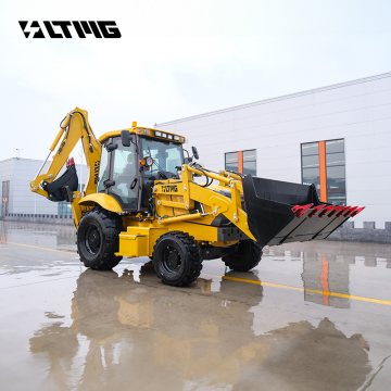 8200kg-10050 kg 4WD Cargador retroexcavador para Brasil