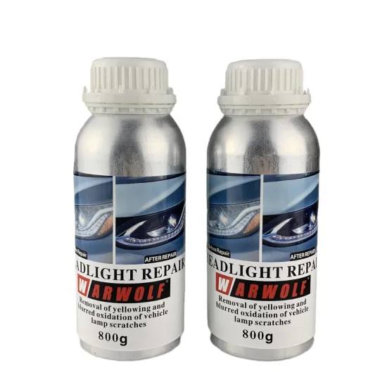Innovative 800g Car Headlight Polish Glass Coating Refurbished for Benz C205 with Hydrophobic Technology