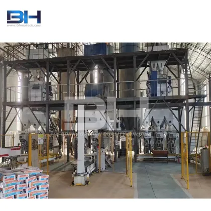 Automatic Cement Ceramic Tile Adhesive Mix Plant