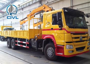 HOWO Truck Chassis 2 Ton Crane Truck