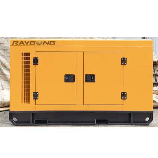 Commercial Diesel Generator: 10kVA to 30kW Three-Phase Water-Air Cooled Silencer