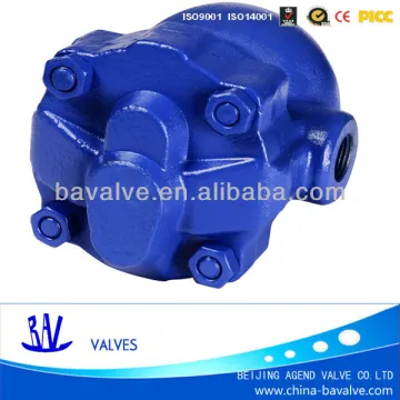 internal thread type ball float steam trap